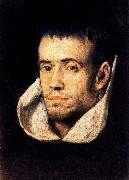El Greco Portrait of Dominican oil painting artist